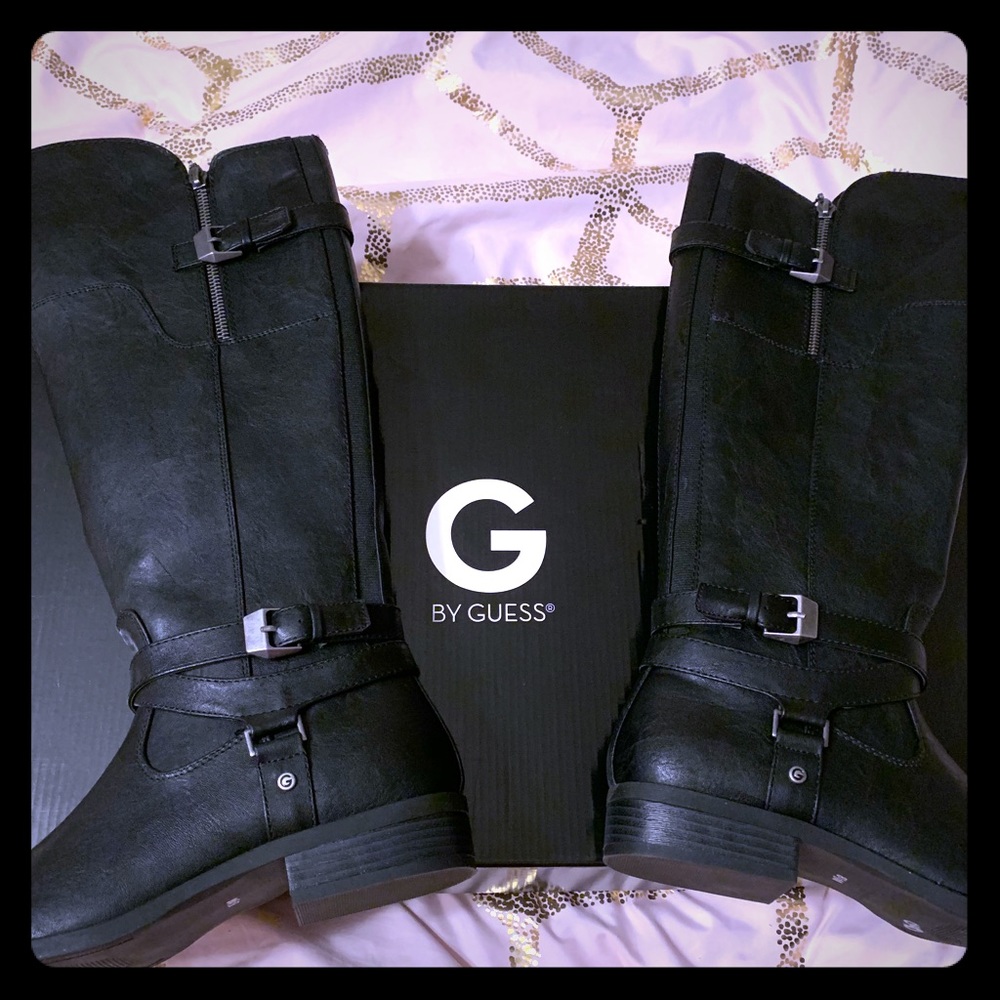 Guess black boots
